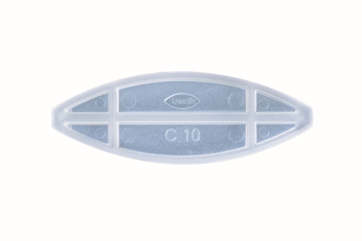 LAMELLO C10 transparente Lamelle, 300 Stück, 145012