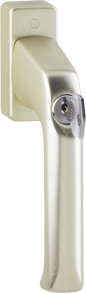 HOPPE® Fenstergriff absperrbar London 013S/U34, ohne Schrauben, Aluminium, 808175