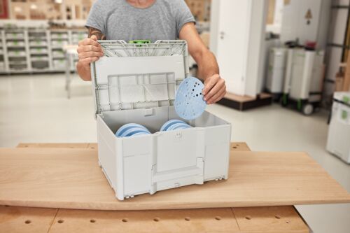 FESTOOL Schleifmittel-Systainer³ Granat D150 GR SYS 578192