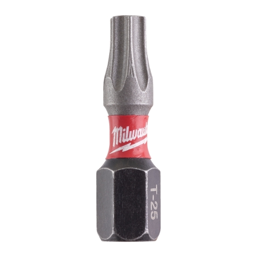 MILWAUKEE TX25 / 25 mm Schrauberbit SHOCKWAVE (25er Pack)