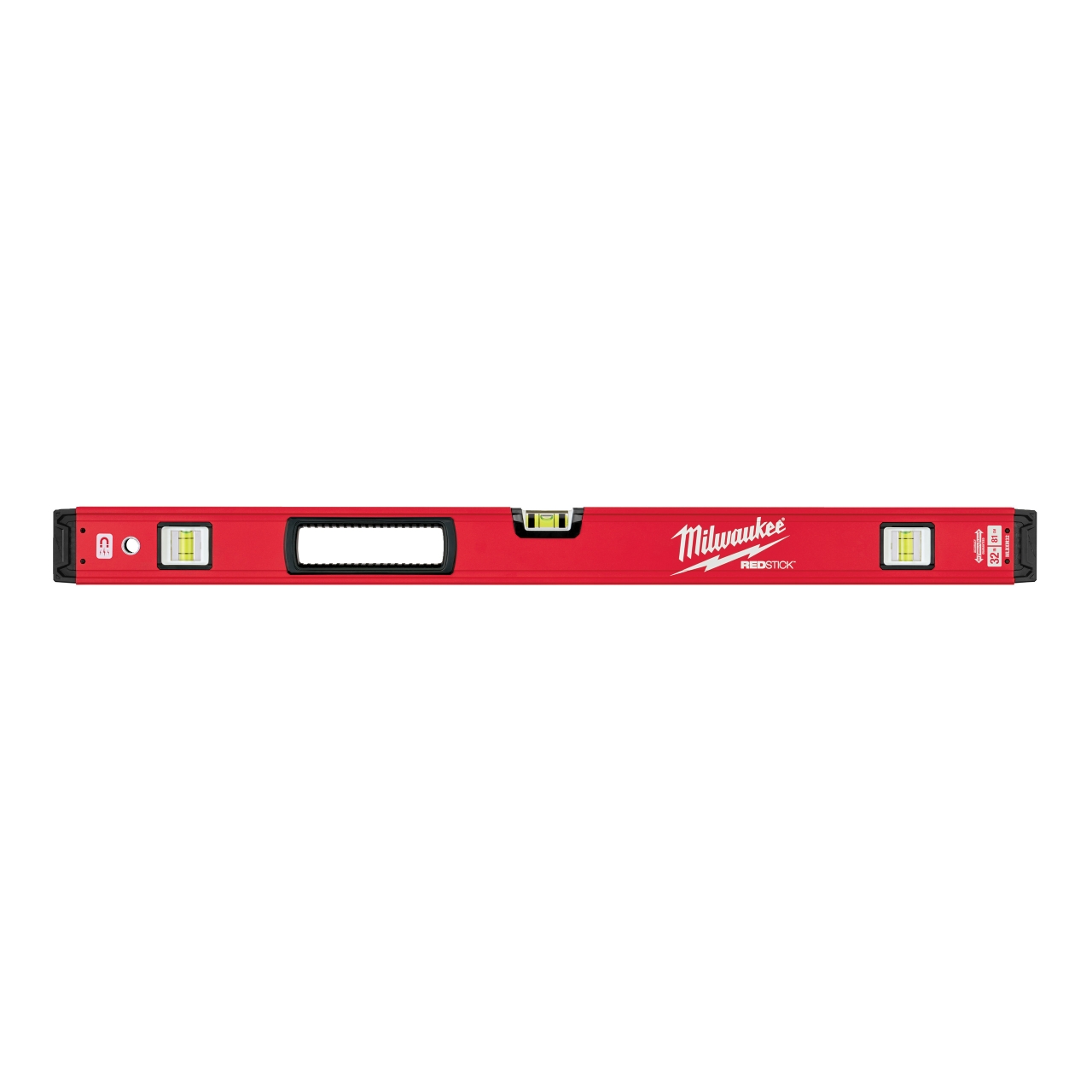 MILWAUKEE 80 cm lang magnetisch Wasserwaage REDSTICK Premium