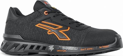 U.POWER Sicherheitsschuh BRUCE Gr.42 schwarz/orange S1P SRC ESD EN20345 Nyl.U.POWER