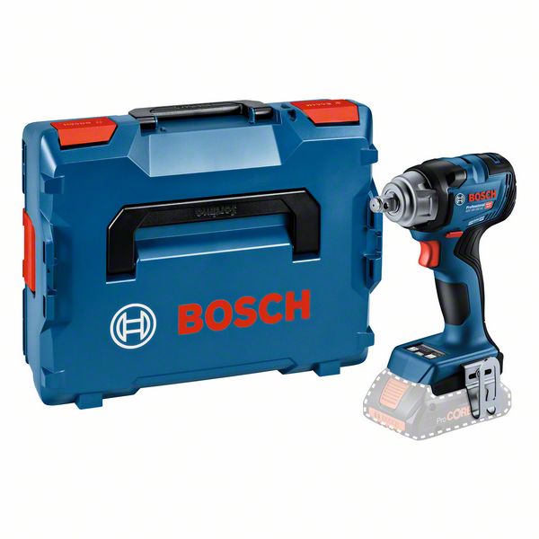 BOSCH Akku-Drehschlagschrauber GDS 18V-330 HC, L-BOXX 136, 1 x Bluetooth GCY 42