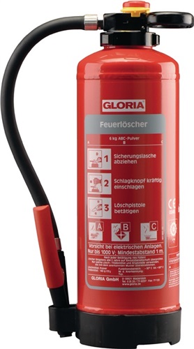 Pulverfeuerlöscher GLORIA