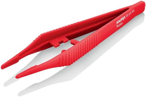 KNIPEX Kunststoffpinzette L.130mm ger.Spitzenbreite 3,5mm KNIPEX