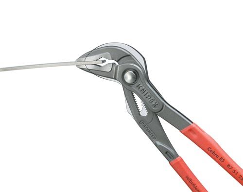 KNIPEX Wasserpumpenzange Cobra® ES L.250mm Spann-W.42mm pol.Ku.-Überzug KNIPEX KNIPEX Wasserpumpenzange Cobra® ES L.250mm Spann-W.42mm pol.Ku.-Überzug KNIPEX