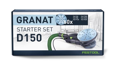 FESTOOL Schleifmittel Granat D150 GR-Set 578166