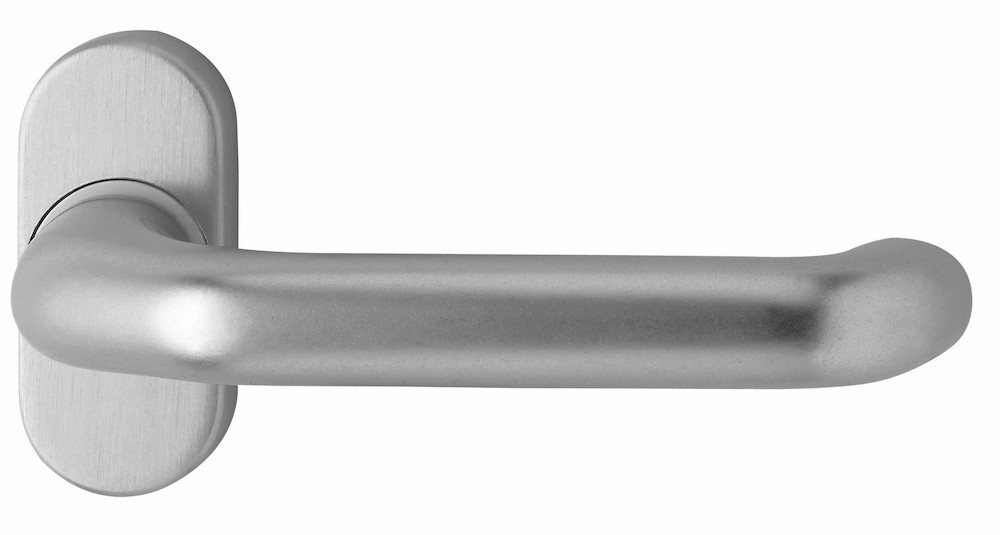 EDI Drücker-Halbgarnitur ohne Schlüsselrosette Ares 1300/2033, Edelstahl