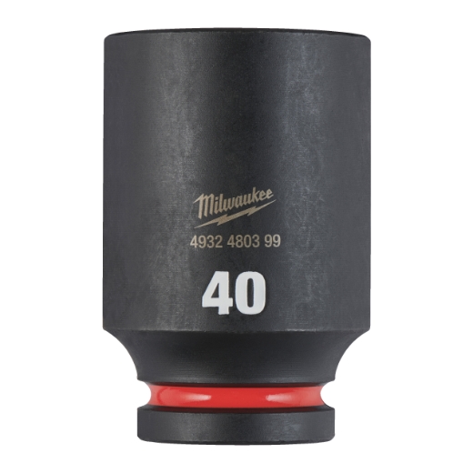 MILWAUKEE 40 x 90 mm SHOCKWAVE Schlagnuss 3/4" lang