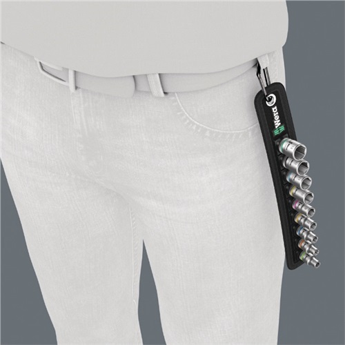 WERA Steckschlüsselsatz Belt C 1 Zyklop 7-tlg.1/2 Zoll 10-19mm f.a6-KT.-Schr.WERA WERA Steckschlüsselsatz Belt C 1 Zyklop 7-tlg.1/2 Zoll 10-19mm f.a6-KT.-Schr.WERA