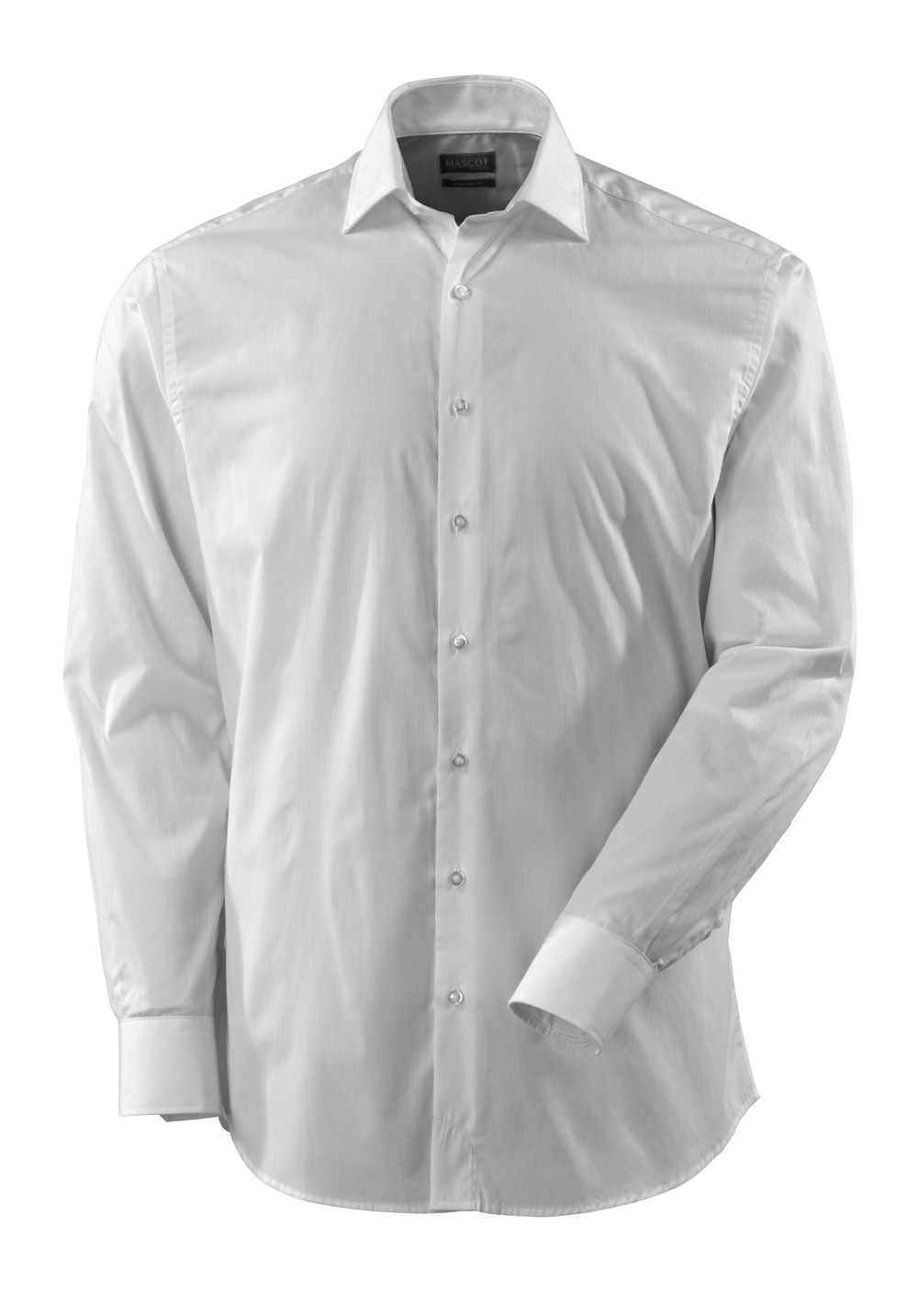 MASCOT® Hemd, Poplin, klassische Passform, weiss