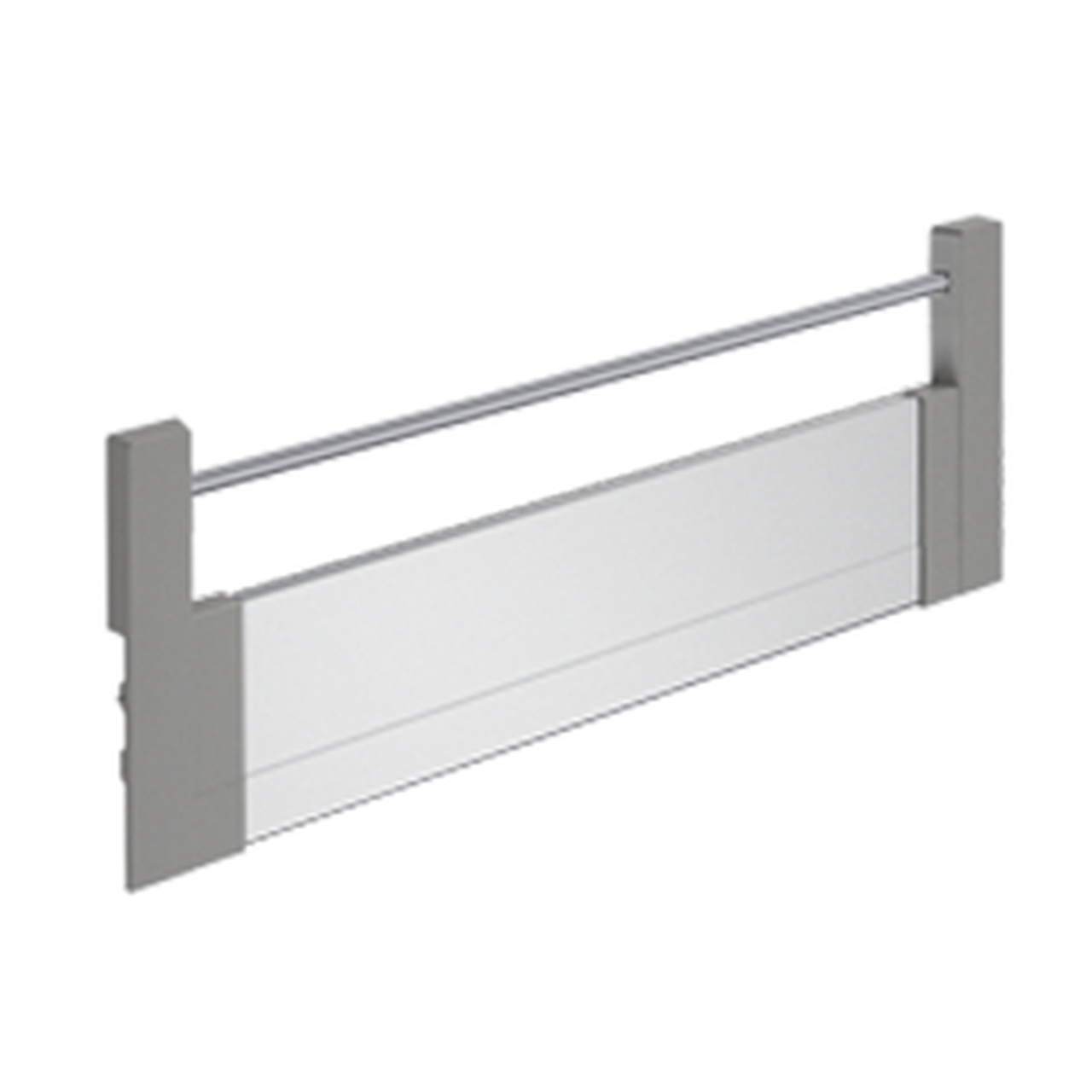 HETTICH Front für Innenauszug InnoTech, 144 x 450, grau, silber, 9086203