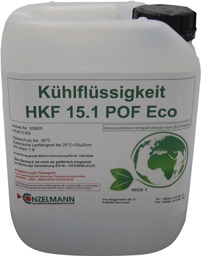 CONZELMANN Kühlmittel HKF 15.1 POF ECO 10kg Kanister Frostschutz b.-15GradC CONZELMANN CONZELMANN Kühlmittel HKF 15.1 POF ECO 10kg Kanister Frostschutz b.-15GradC CONZELMANN
