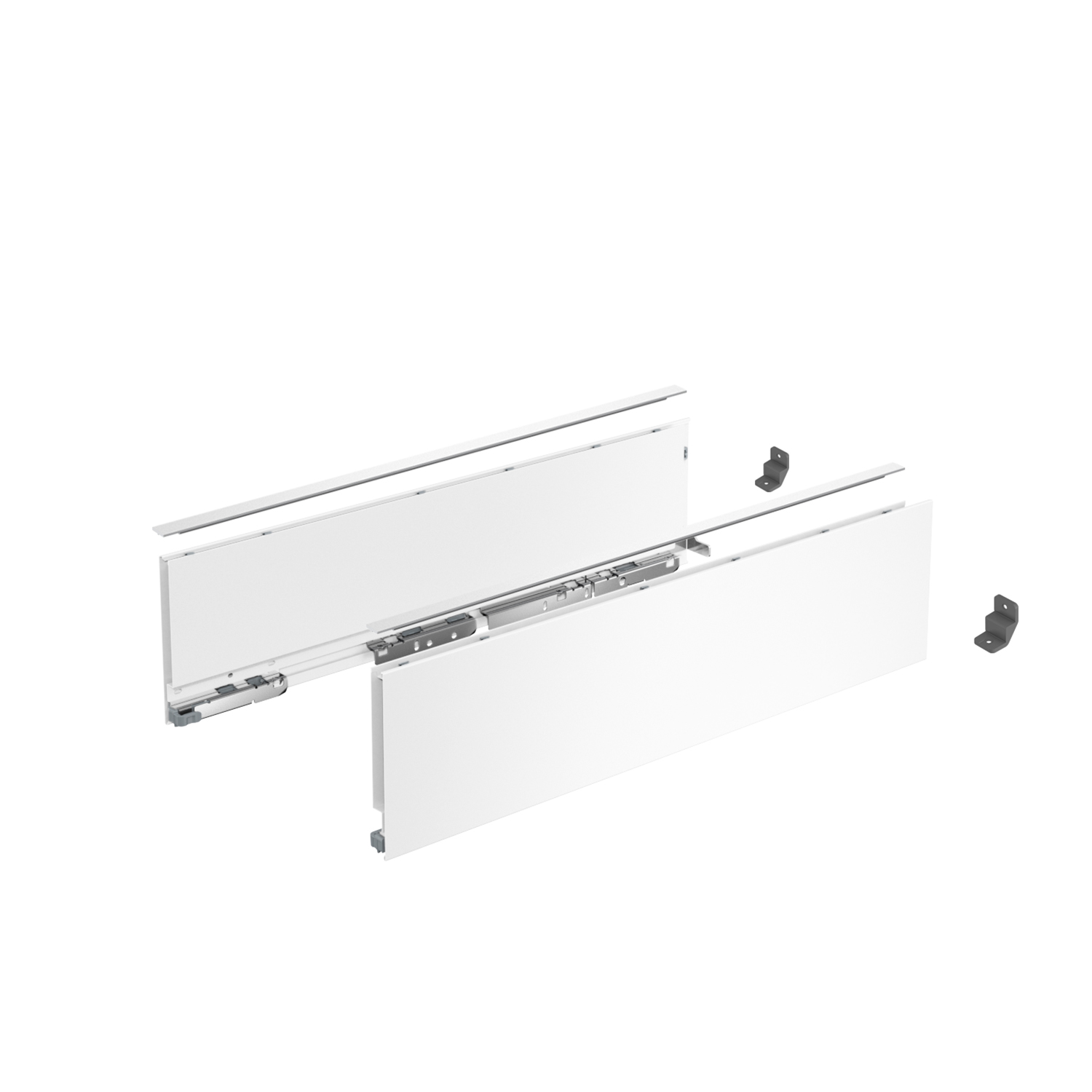 HETTICH AvanTech YOU Set Zarge, Höhe 139 mm x NL 550 mm, weiß, links und rechts, 9353398