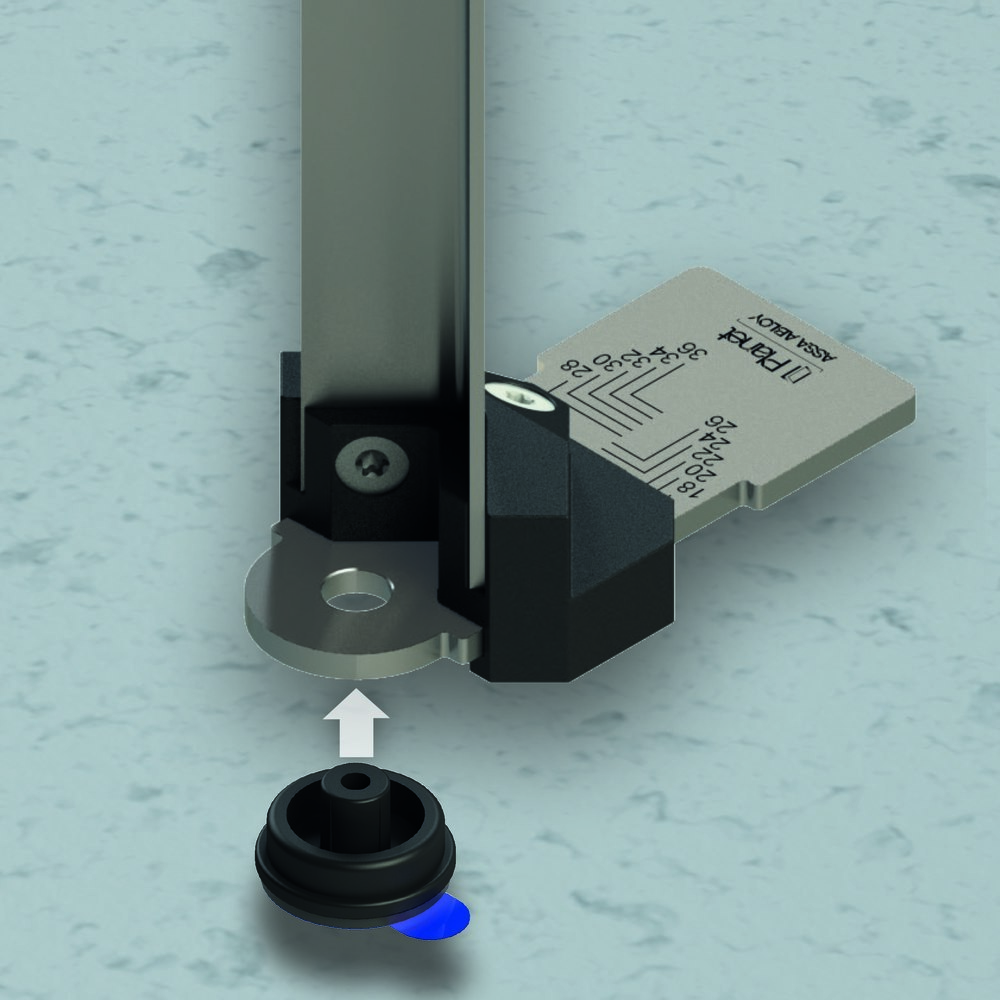 PLANET Positionslehre für Klebefuss zu FSA 8800