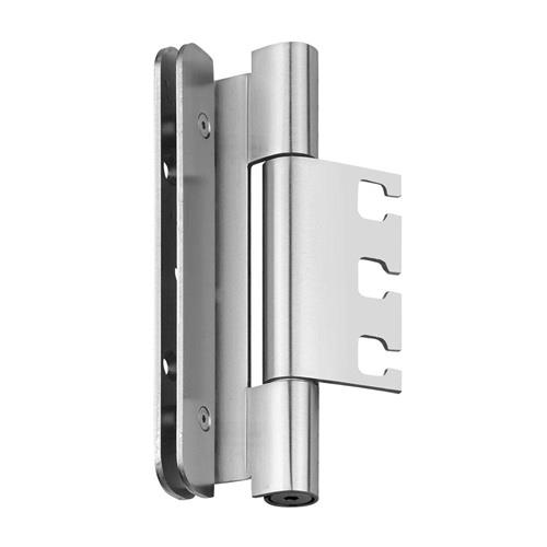 BSW Objektband VA ma geschl.200kg 20mm DIN L/R gef.Tür m.Falzdichtung BSW