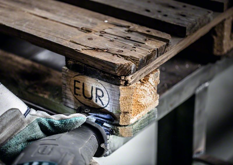 BOSCH EXPERT ‘Hard Nail Pallets’ S 1122 CHM Säbelsägeblatt, 1 Stück. Für Säbelsägen