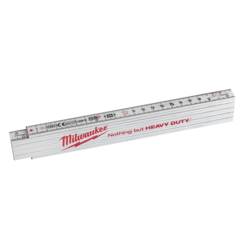 MILWAUKEE 2 m weiß Gliedermaßstab Kunststoff