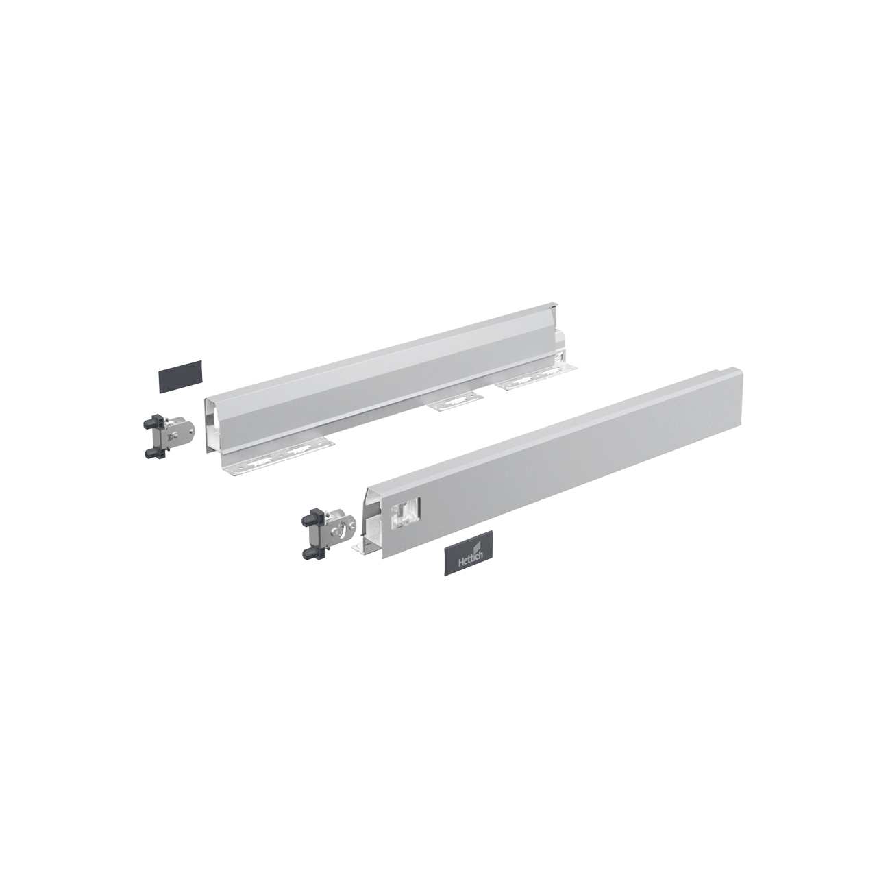 HETTICH Set Zarge ArciTech, 78 mm, links und rechts,