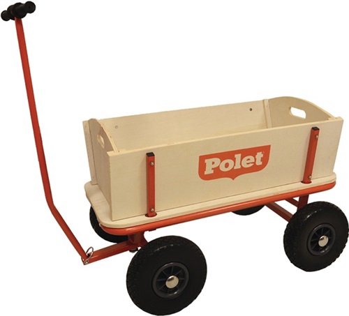 POLET Bollerwagen 16,50kg 4 PU-Reifen/300 68l POLET