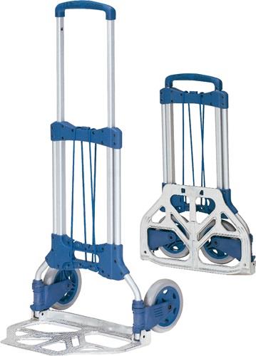 FETRA Transportkarre klappb.Stahlrohr/Alu.H.1090mm Schaufel-L.320mm Schaufel-B.480mm
