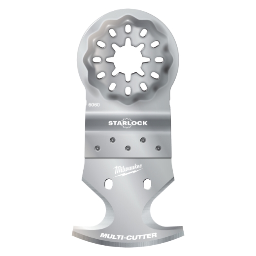 MILWAUKEE 40 mm Multitool Starlock Messer zum Schneiden von Teppich, PVC, Karton, Dachpappe