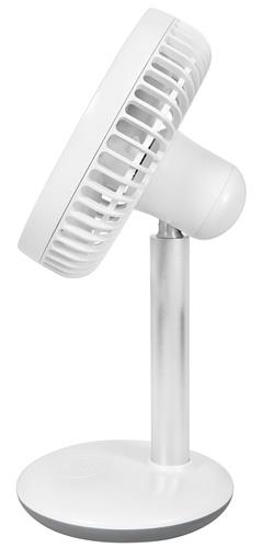 Akku-Tischventilator VENTI 3010 R D.15cm H.288mm 220-240/50 V/Hz weiss GUTFELS