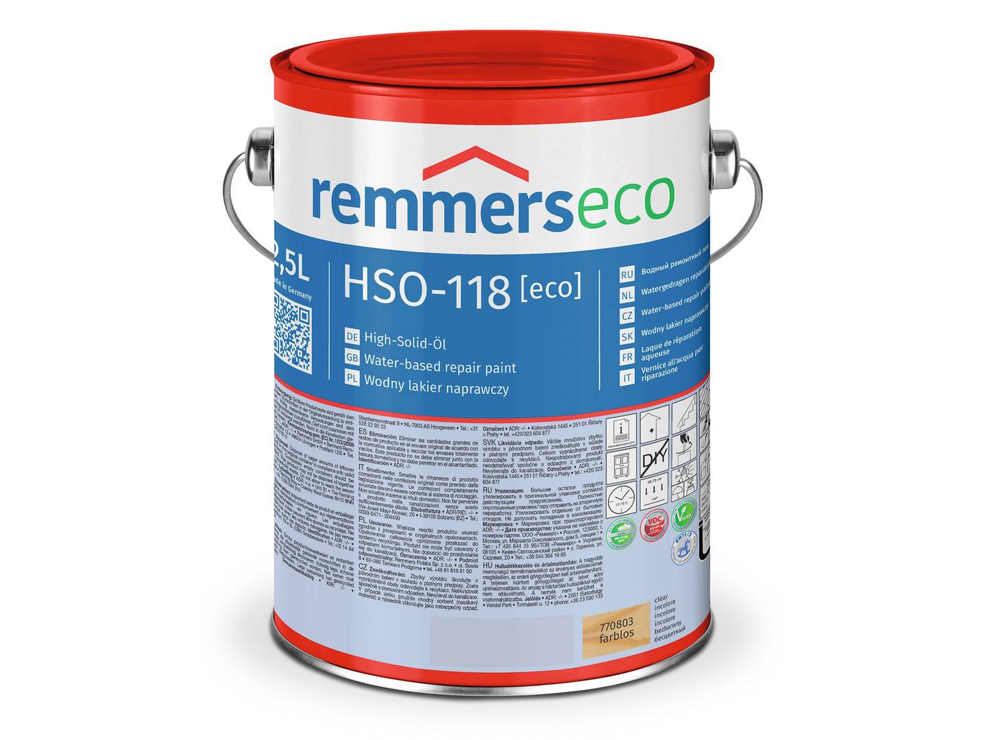 REMMERS HSO-118-High-Solid-Öl [eco] ebenholz (RC-790) 0,75 l