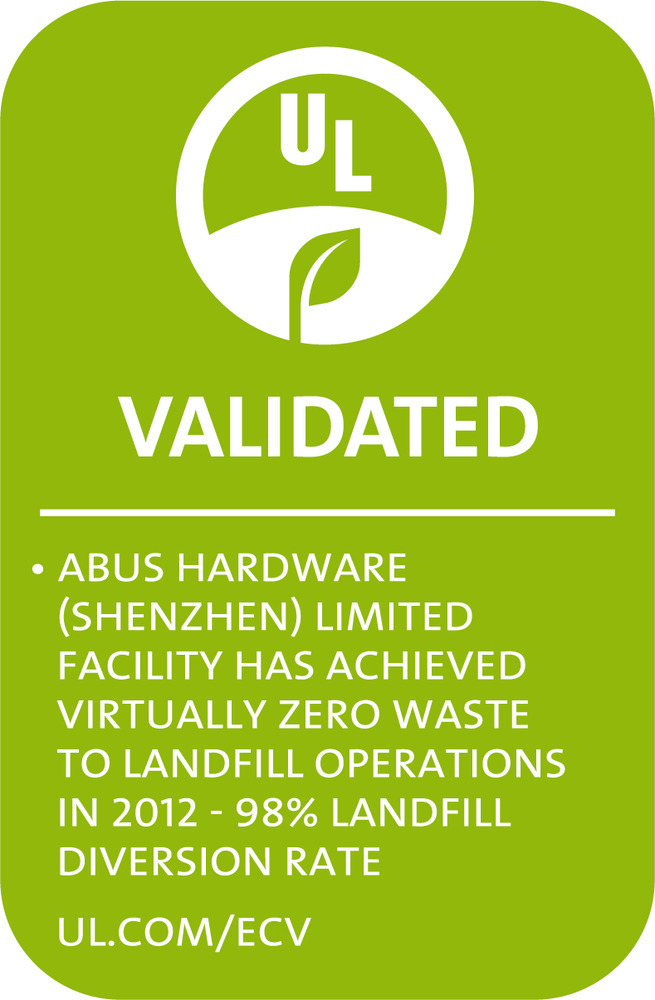 ABUS Zylindervorhangschloss 72IB Ecolution™, Aluminium massiv