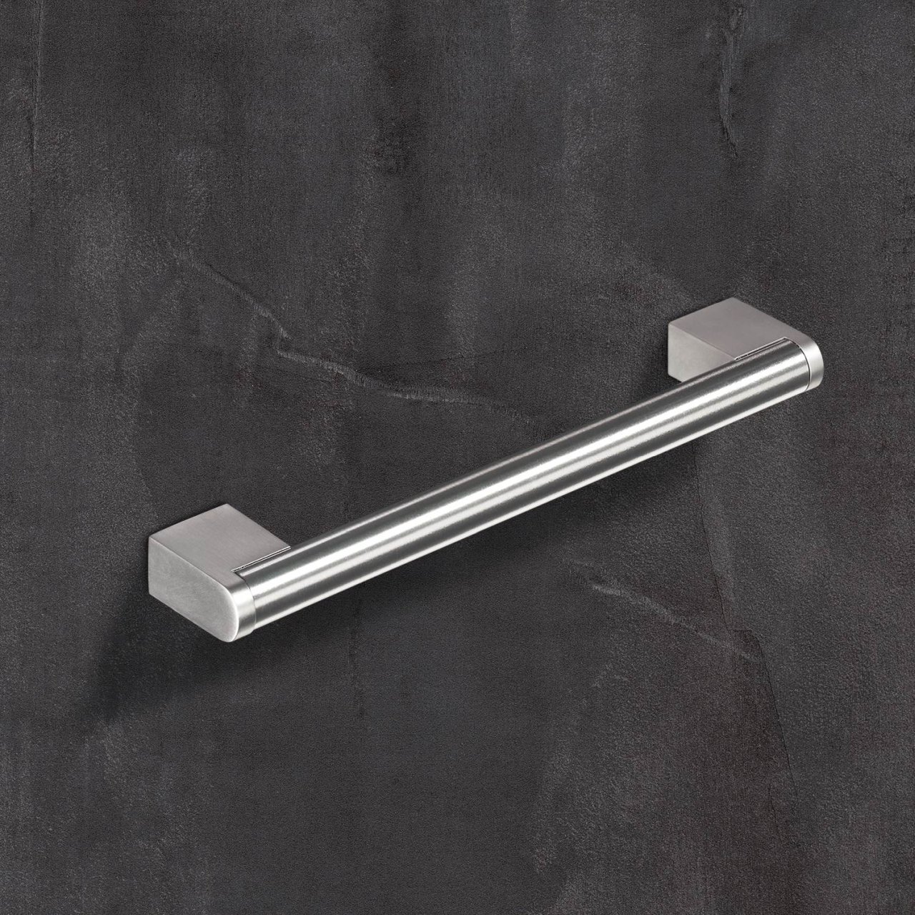 HETTICH Griff Brema, •–• 96, L 138 mm, B 14 mm, H 35 mm, Edelstahl Optik gebürstet, 9118858