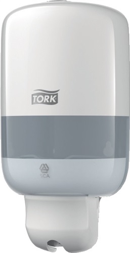 TORK Spender Tork 561000 H211xB112xT114ca.mm 475 ml weiß TORK