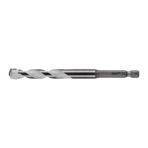 MILWAUKEE 10 x 120 mm SHOCKWAVE Multimaterial Bohrer 1/4" Hex