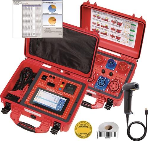 BENNING Gerätetester-Set ST 760+ SET,MA 4 ST 760+ Set:MA4,Software,Zub.L475xB555xH685mm