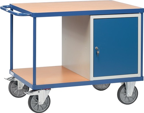 FETRA Werkstattwagen H900xB1250xT800mm lichtgrau/brillantblau