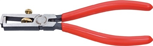 KNIPEX Abisolierzange L.160mm pol.Ku.-Überzug m.Öffnungsf.KNIPEX