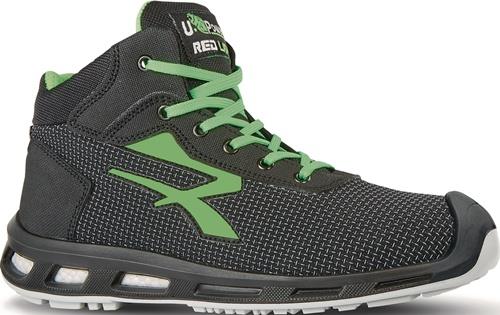 U.POWER Sicherheitsstiefel RedLion HARD Gr.43 W.11 schwarz/grün S3S CI FO SR ESD