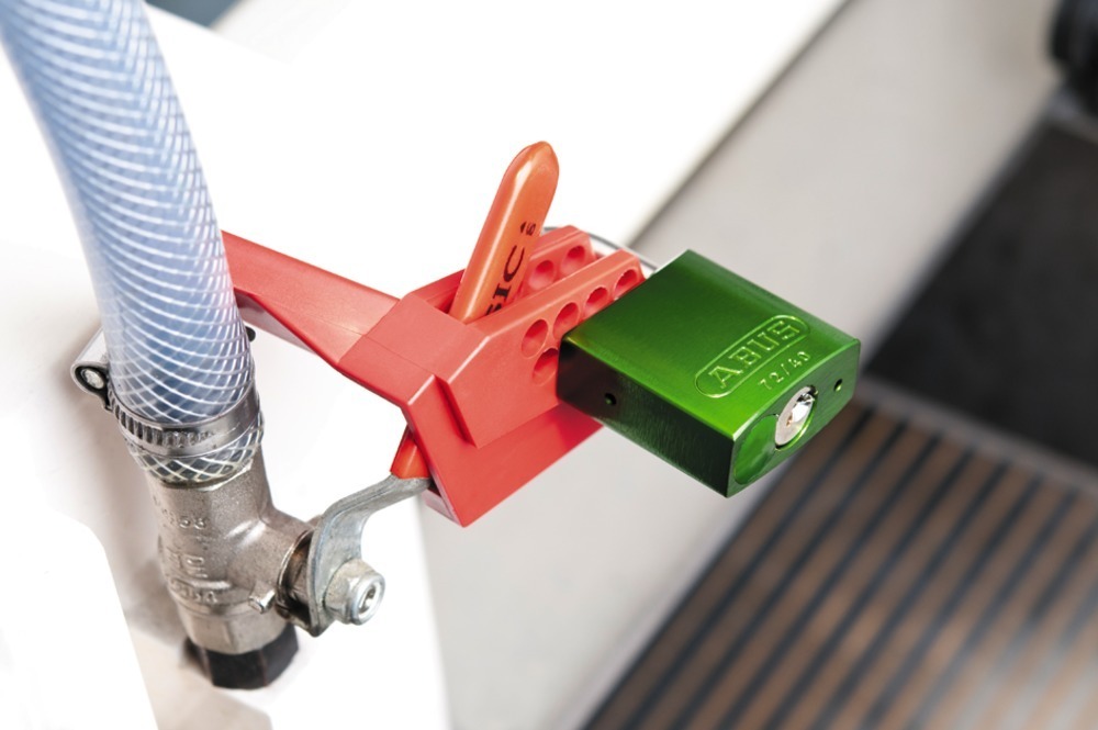 ABUS Zylindervorhangschloss 72IB Ecolution™, Aluminium massiv