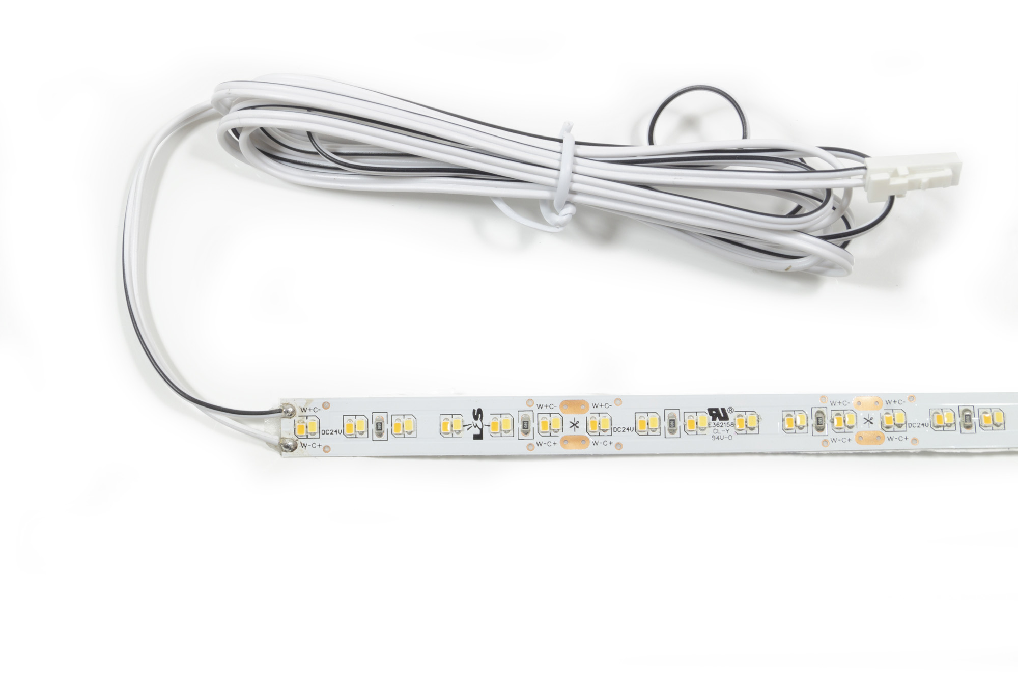 L&S LED Band Tudo 24V 10 mm 24,0W/m 120+120LED/m Emotion 1,8m Zul.