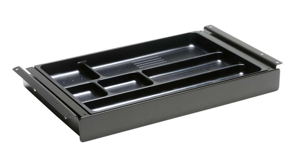 Veyhl praktische Stiftablage , RAL 9005 tiefschwarz