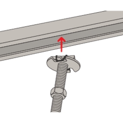 FISCHER Hammerkopfschraube FHS Clix S 10x60