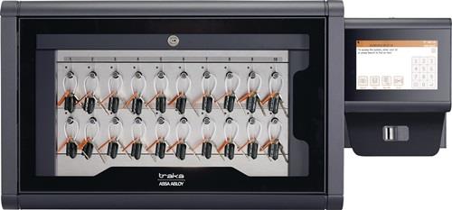 Nordwest Elektronischer Schlüsselschrank M-Touch-Pro-10L H396xB846xT160mm Drehriegelschlo