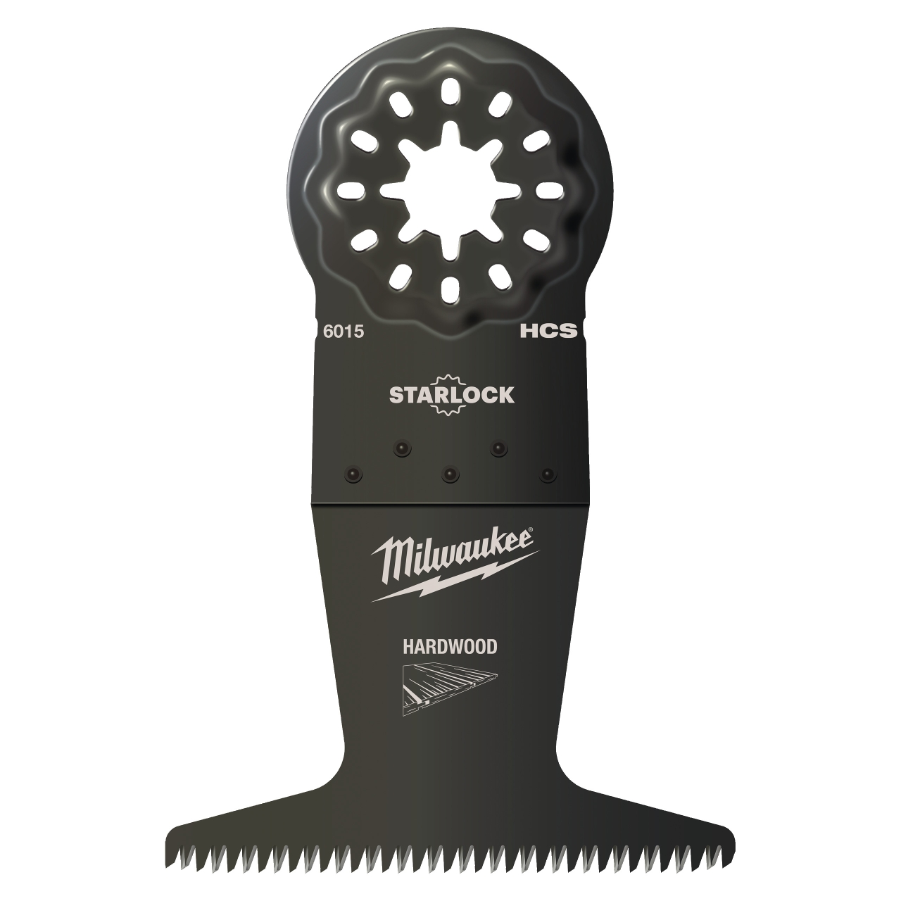 MILWAUKEE 65 x 42 mm mit Japanverzahnung Multitool Starlock Tauchsägeblatt für Schnitte in Holz