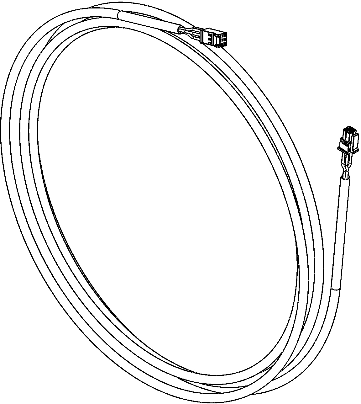WINKHAUS T-KABEL STÖßEL-MOTOR FL 3,5M, WINKHAUS T-KABEL STÖßEL-MOTOR FL 3,5M,