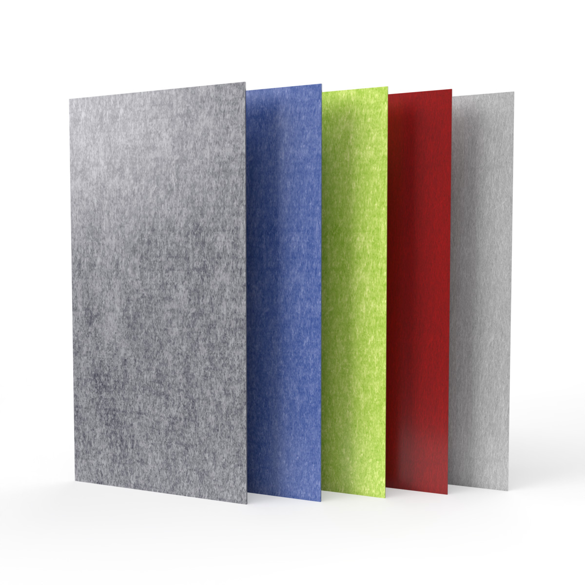 BMB Akustikpaneel AKUSTIX Wall, HxBxS: 2440x1220x18 mm, Grau, AV18