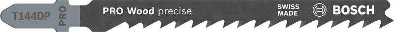 BOSCH Stichsägeblatt T 144 DP Precision for Wood, 100er-Pack