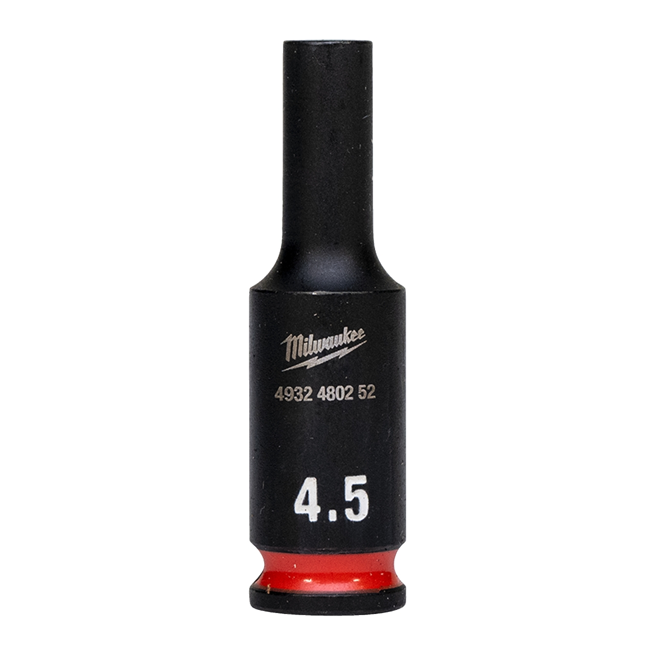 MILWAUKEE 4,5 x 50 mm SHOCKWAVE Schlagnuss 1/4" lang