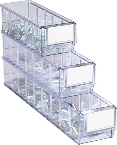 TECWERK Regalkasten L300xB91xH81mm transp.SAN TECWERK