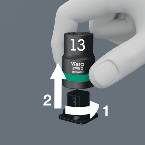 WERA Textilgurt Belt C Maße 200x30mm f.1/2Zoll leer f.9Nüsse Wera