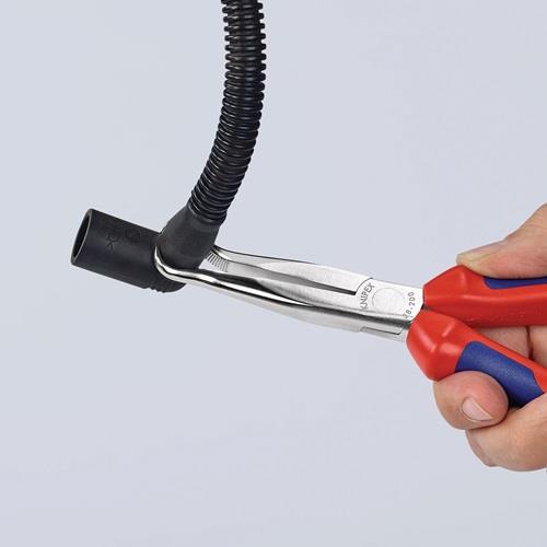 KNIPEX Mechanikerzange L.200mm Form 9 45Grad gew.Mehrkomp.-Hülle verchr.KNIPEX KNIPEX Mechanikerzange L.200mm Form 9 45Grad gew.Mehrkomp.-Hülle verchr.KNIPEX