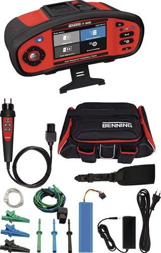 BENNING Installationsgerät IT 200 z.Prüfung elektr. Anlagen+EV-Ladestationen BENNING